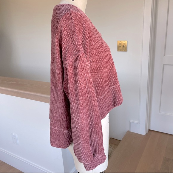 Project Social super soft, oversized, cropped front Sweater, XS - Picture 2 of 7